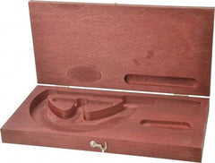 Starrett - Micrometer Case - 5" Max Measurement, Use with 216 & 216M Series Digital Micrometers - Apex Tool & Supply