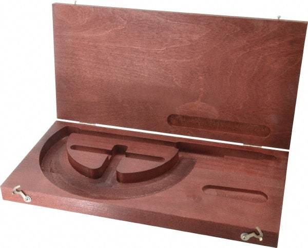 Starrett - Micrometer Case - 6" Max Measurement, Use with 216 & 216M Series Digital Micrometers - Apex Tool & Supply