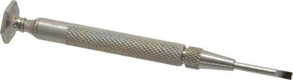 Starrett - 5/8" Blade Length Precision Slotted Screwdriver - 3-3/4" OAL - Apex Tool & Supply