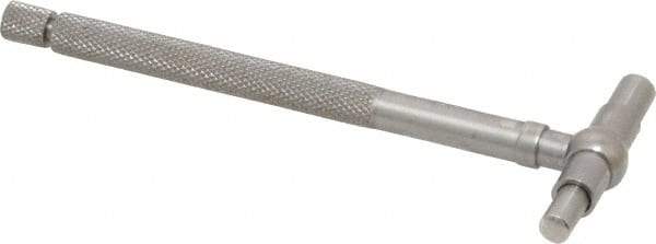 Starrett - 3/4 to 1-1/4 Inch, 3.8 Inch Overall Length, Telescoping Gage - 2-3/8 Inch Long Handle, Satin Chrome Finish - Apex Tool & Supply