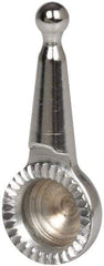 Starrett - 1/16" Ball Diam, Steel, Ball Test Indicator Contact Point - 5/32" Contact Point Length, Use with Starrett 711 Series Last Word Dial Test Indicators - Apex Tool & Supply