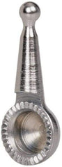 Starrett - 1/16" Ball Diam, Carbide, Ball Test Indicator Contact Point - 5/32" Contact Point Length, Use with Starrett 711 Series Last Word Dial Test Indicators - Apex Tool & Supply