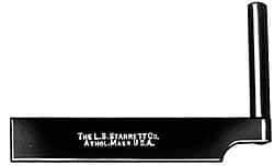 Starrett - 3/8 x 3/4 x 6, 4-1/2 Inch Long Spindle , 5/16 Inch Spindle Test Indicator Holder - For Use with 650, 651, 196 and 196M Back Plunger and Universal Dial Indicators - Apex Tool & Supply