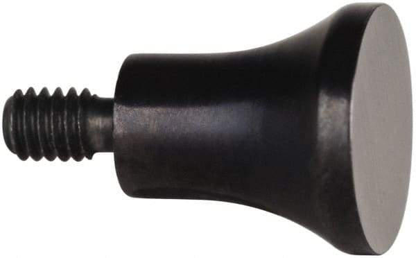 Starrett - #4-48, 3/8" Ball Diam, Steel Contact Point - 3/8" Contact Point Length, Use with AGD Dial Indicators - Apex Tool & Supply
