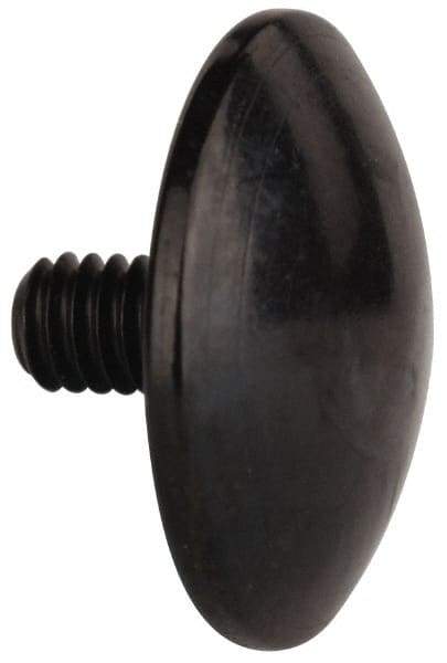 Starrett - #4-48, 1/2" Ball Diam, Steel Contact Point - 1/8" Contact Point Length, Use with AGD Dial Indicators - Apex Tool & Supply