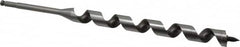 Lenox - 1-1/8", 7/16" Diam Hex Shank, 18" Overall Length with 12" Twist, Ship Auger Bit - Apex Tool & Supply