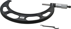 Starrett - 6 to 7" Range, 0.0001" Graduation, Mechanical Outside Micrometer - Apex Tool & Supply