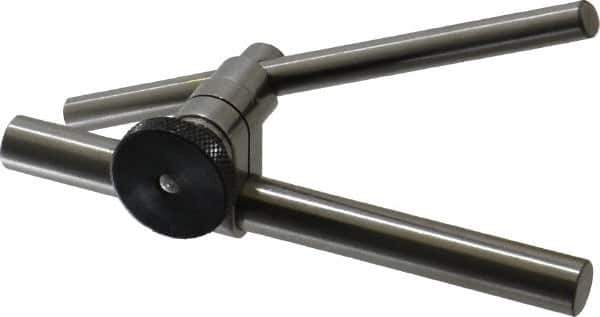 Starrett - 1/4 Inch First End Diameter, 3/8 Inch Second End Diameter, Two 4 Inch Rods Test Indicator Snug and Rod Unit - O Indicators For Use with Series 708, 709 and 811 Test Indicators - Apex Tool & Supply