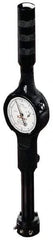 Starrett - 8 to 12-1/8" Dial Bore Gage - 0.0001" Graduation, 7" Gage Depth, Hardened Tool Steel - Apex Tool & Supply