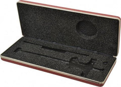 Starrett - 6 Inch Long, Steel Vinyl, Depth Gage Case - Use with Starrett Dial Depth Gage Model Number 450-6 - Apex Tool & Supply