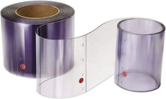 TMI, LLC - Clear Smooth Rip-A-Strip Roll Dock Curtain Strips - 16" Wide x 16' Long x 0.16" Thick, Vinyl - Apex Tool & Supply