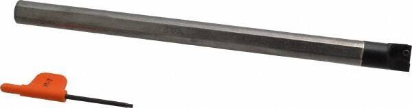 Kennametal - 15.24mm Min Bore Diam, 203.2mm OAL, 1/2" Shank Diam, E-STFP Indexable Boring Bar - TP.. Insert, Screw Holding Method - Apex Tool & Supply