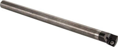 Kennametal - 19.56mm Min Bore Diam, 254mm OAL, 5/8" Shank Diam, E-SCLP Indexable Boring Bar - CP.. Insert, Screw Holding Method - Apex Tool & Supply