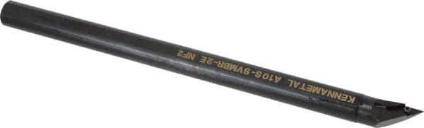 Kennametal - 24.89mm Min Bore Diam, 254mm OAL, 5/8" Shank Diam, A-SVMB Indexable Boring Bar - VB.. Insert, Screw Holding Method - Apex Tool & Supply