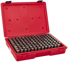 Value Collection - 125 Piece, 0.626-0.75 Inch Diameter Plug and Pin Gage Set - Minus 0.0002 Inch Tolerance, Class ZZ - Apex Tool & Supply