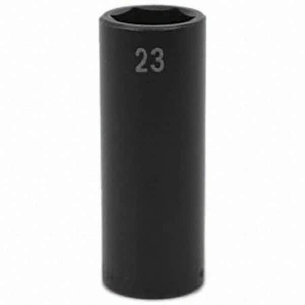 SK - Impact Socket - 1/2"DR 23MM DEEP IMPACT SOCKET - Apex Tool & Supply