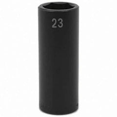 SK - Impact Socket - 1/2"DR 23MM DEEP IMPACT SOCKET - Apex Tool & Supply