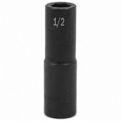 SK - Impact Socket - 1/2"DR 1/2" DEEP IMPACT SOCKET - Apex Tool & Supply
