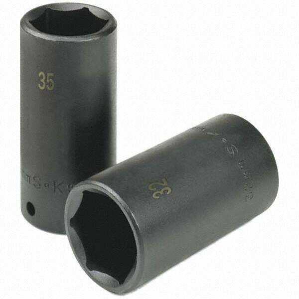 SK - Impact Socket - 1/2"DR 9/16" DEEP IMPACT SOCKET - Apex Tool & Supply