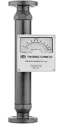 King - 1" Flange Port PVC/Hastelloy Flowmeter - 125 Max psi, 16.5 GPM, PVC - Apex Tool & Supply