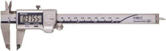 Mitutoyo - 0 to 150mm Range, 0.01mm Resolution, IP67 Electronic Caliper - Stainless Steel with 40mm Stainless Steel Jaws, 0.001" Accuracy - Apex Tool & Supply