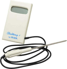 Hanna Instruments - -50 to 150°C, Accurate Pocket Thermometer - Accurate to ±0.3, ±0.5°C - Apex Tool & Supply