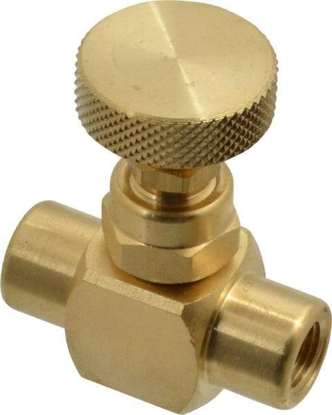 Made in USA - Needle Valve - Brass Valve - Apex Tool & Supply