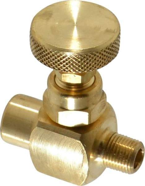 Made in USA - Needle Valve - Brass Valve - Apex Tool & Supply