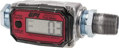 GPI - Economy Flowmeter - 300 Max psi, 3 to 30 GPM, Aluminum - Apex Tool & Supply