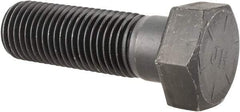 Value Collection - 1-1/4 - 7 UNC, 4" Length Under Head Hex Head Cap Screw - Partially Threaded, Grade 8 Alloy Steel, Uncoated, 1-11/16" Hex - Apex Tool & Supply