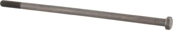 Value Collection - 1/2-13 UNC, 12" Length Under Head Hex Head Cap Screw - Partially Threaded, Grade 8 Alloy Steel, Uncoated, 3/4" Hex - Apex Tool & Supply