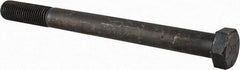 Value Collection - 7/8-9 UNC, 10" Length Under Head Hex Head Cap Screw - Partially Threaded, Grade 8 Alloy Steel, Uncoated, 1-5/16" Hex - Apex Tool & Supply