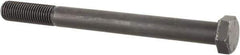 Value Collection - 1-8 UNC, 11" Length Under Head Hex Head Cap Screw - Partially Threaded, Grade 8 Alloy Steel, Uncoated, 1-1/2" Hex - Apex Tool & Supply