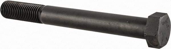 Value Collection - 1-3/8 - 6 UNC, 12" Length Under Head Hex Head Cap Screw - Partially Threaded, Grade 8 Alloy Steel, Uncoated, 2-1/16" Hex - Apex Tool & Supply