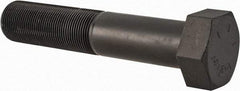 Value Collection - 1-3/8 - 12 UNF, 7" Length Under Head Hex Head Cap Screw - Partially Threaded, Grade 8 Alloy Steel, Uncoated, 2-1/16" Hex - Apex Tool & Supply