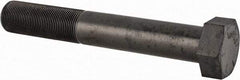 Value Collection - 1-3/8 - 12 UNF, 9" Length Under Head Hex Head Cap Screw - Partially Threaded, Grade 8 Alloy Steel, Uncoated, 2-1/16" Hex - Apex Tool & Supply