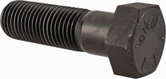 Value Collection - 1-3/4 - 5 UNC, 6" Length Under Head Hex Head Cap Screw - Partially Threaded, Grade 8 Alloy Steel, Uncoated, 2-5/8" Hex - Apex Tool & Supply