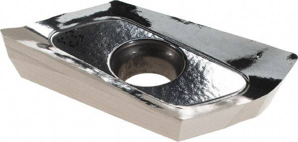 Iscar - HM90 APCR220608 P Grade IC28 Carbide Milling Insert - Uncoated, 0.2717" Thick, 0.8mm Corner Radius - Apex Tool & Supply