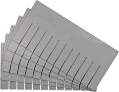 Quantum Storage - 16-1/2" Wide x 8" High, Gray Bin Divider - Use with DG92080 - Apex Tool & Supply