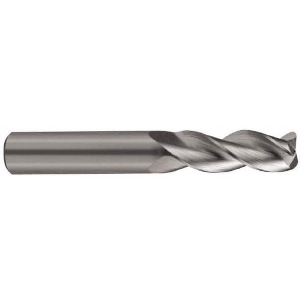 SGS - 1" Diam 3 Flute Solid Carbide 0.09" Corner Radius End Mill - Apex Tool & Supply