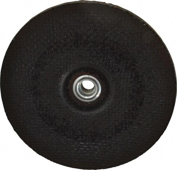 Norton - 24 Grit, 7" Wheel Diam, 1/4" Wheel Thickness, Type 28 Depressed Center Wheel - Aluminum Oxide, 8,600 Max RPM, Compatible with Angle Grinder - Apex Tool & Supply