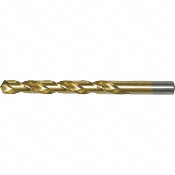 Chicago-Latrobe - 0.0135 to 0.039", 135° Point, TiN Finish, High Speed Steel Jobber Length Drill Bit Set - Apex Tool & Supply