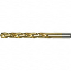 Chicago-Latrobe - 0.0135 to 0.039", 135° Point, TiN Finish, High Speed Steel Jobber Length Drill Bit Set - Apex Tool & Supply