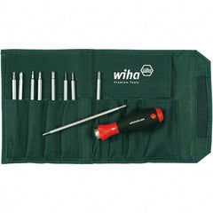 Wiha - Interchangeable Bit Screwdriver Handle - Phillips, Torx & Square Tip - Apex Tool & Supply