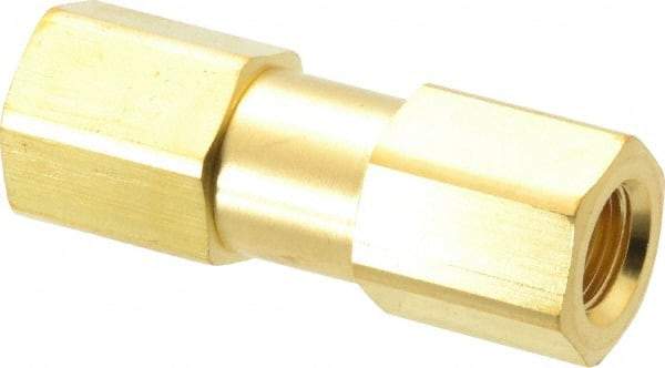 Parker - 3,000 Max psi, 1/8" Pipe, FNPT x FNPT End Connections, Brass Instrumentation Filter - Micro Rating 1, Viton Seal - Apex Tool & Supply