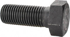 Value Collection - 2 - 4-1/2 UNC, 5" Length Under Head Hex Head Cap Screw - Partially Threaded, Grade 5 Steel, Uncoated, 3" Hex - Apex Tool & Supply