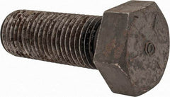Value Collection - 2 - 4-1/2 UNC, 5-1/2" Length Under Head Hex Head Cap Screw - Partially Threaded, Grade 5 Steel, Uncoated, 3" Hex - Apex Tool & Supply