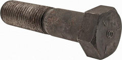 Value Collection - 2 - 4-1/2 UNC, 8-1/2" Length Under Head Hex Head Cap Screw - Partially Threaded, Grade 5 Steel, Uncoated, 3" Hex - Apex Tool & Supply