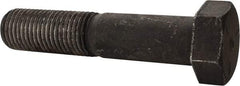 Value Collection - 2 - 4-1/2 UNC, 9-1/2" Length Under Head Hex Head Cap Screw - Partially Threaded, Grade 5 Steel, Uncoated, 3" Hex - Apex Tool & Supply