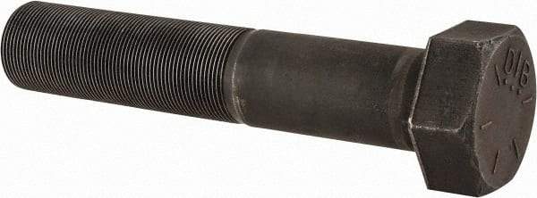 Value Collection - 1-3/4 - 12 UN, 9" Length Under Head Hex Head Cap Screw - Partially Threaded, Grade 8 Alloy Steel, Uncoated, 2-5/8" Hex - Apex Tool & Supply